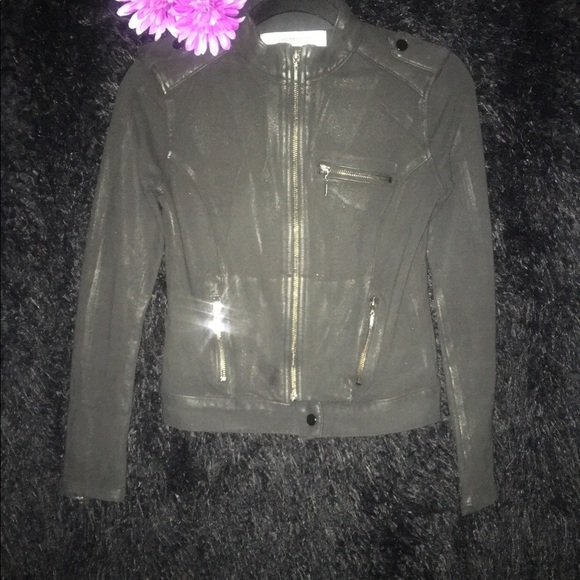 denimocracy Jackets & Blazers - ♠️Trendy Black Zipper Jacket ♠️XS